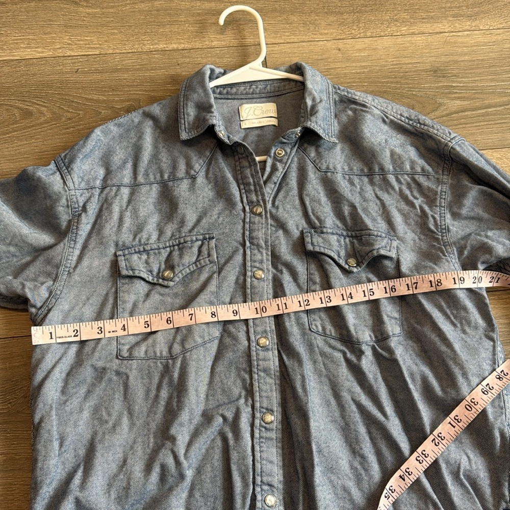J.Crew Relaxed-fit indigo flannel shirt - Picture 8 of 8